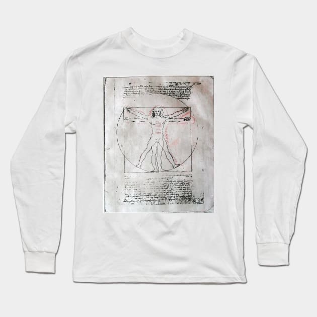 After Leonardo Long Sleeve T-Shirt by Colin-Bentham